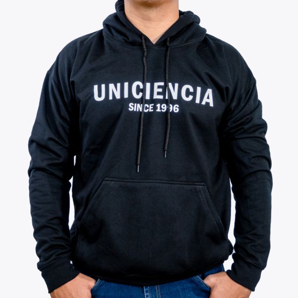 Buzo negro estampado 3